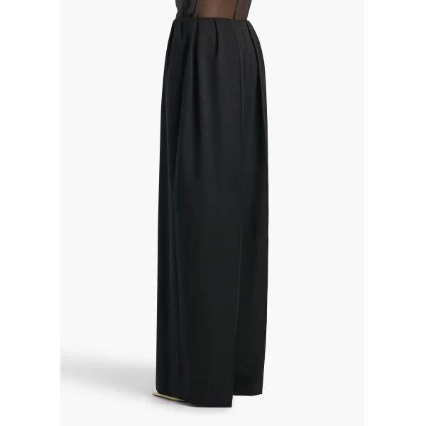 Black Wool trouser