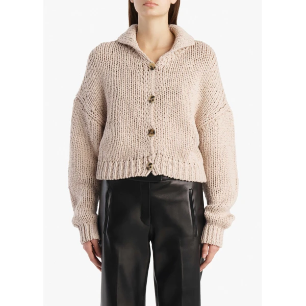 Lotta Cardigan in Parchment