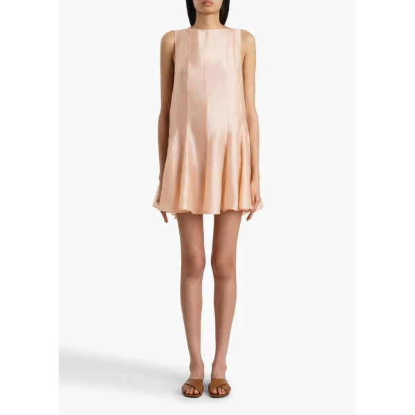 Mags Dress in Light Peach