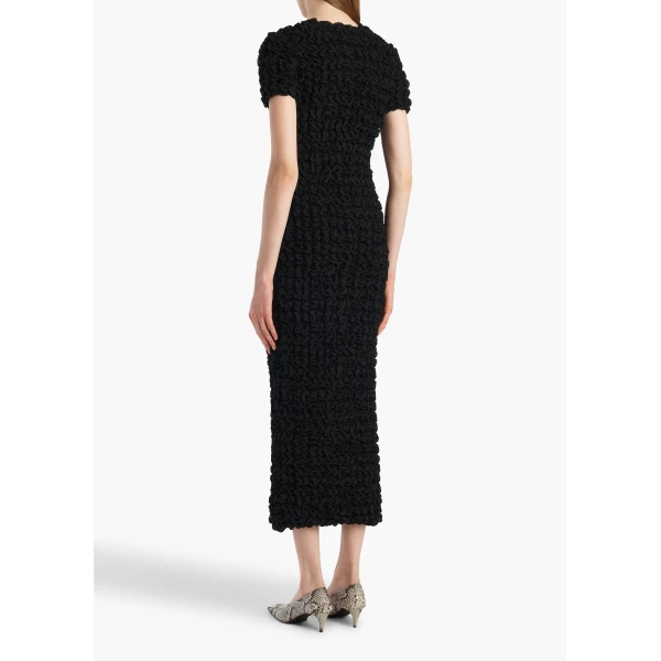 Perry Dress in Black Silk