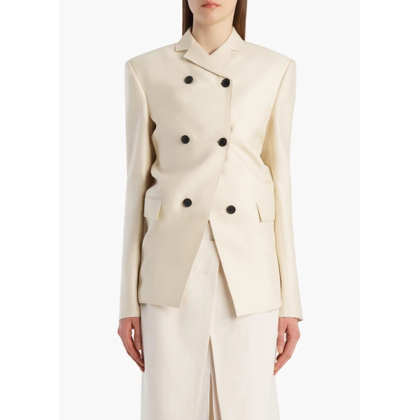 Rolo Jacket in Ivory Glow