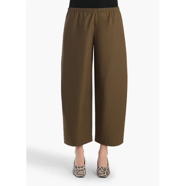 Roma Pant in Dark Olive