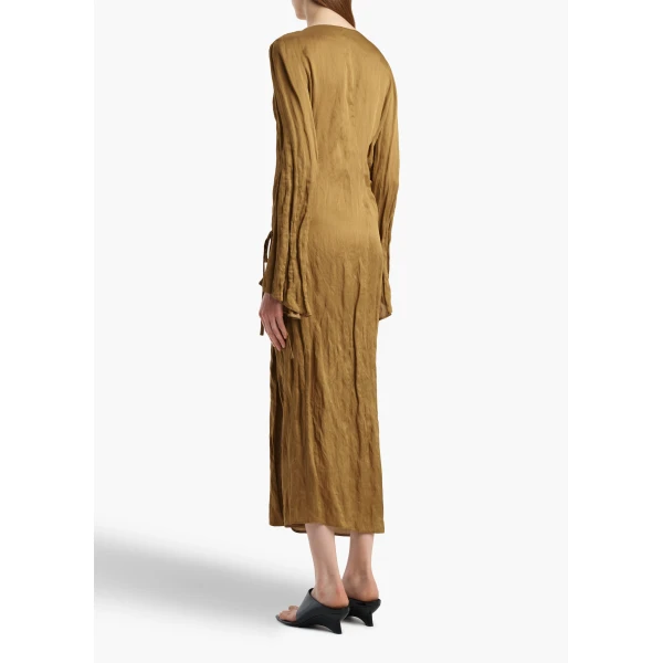 Rommi Dress in Golden Ochre