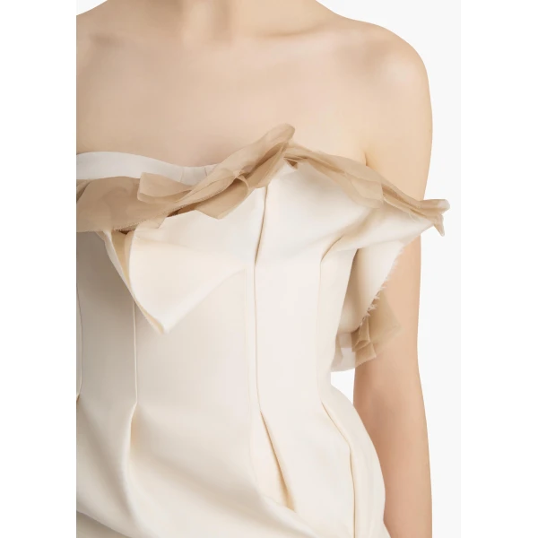 Cream dress