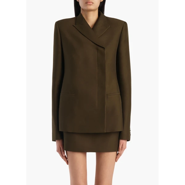 Silvannah Jacket in Dark Olive