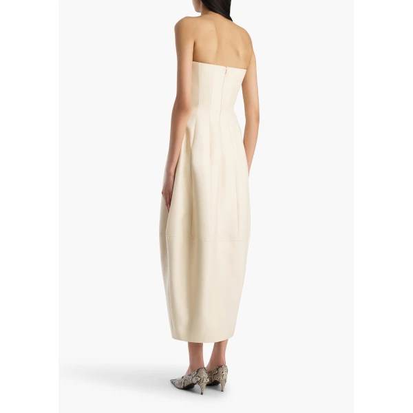 Stela Dress in Ivory Glow