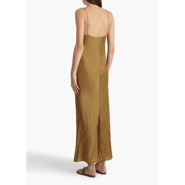 Taja Dress in Golden Ochre