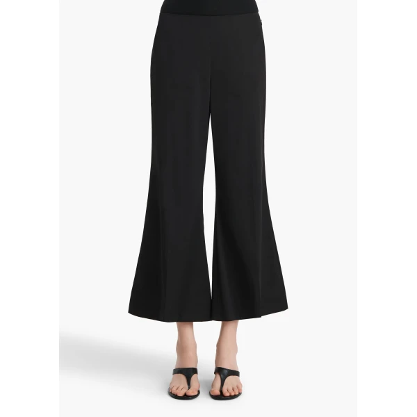 Walter Pant in Black Cotton Silk