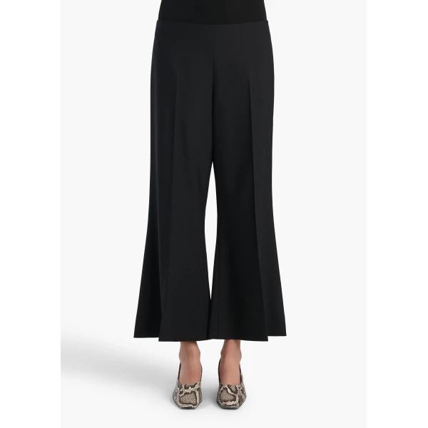 Walter Pant in Black Wool