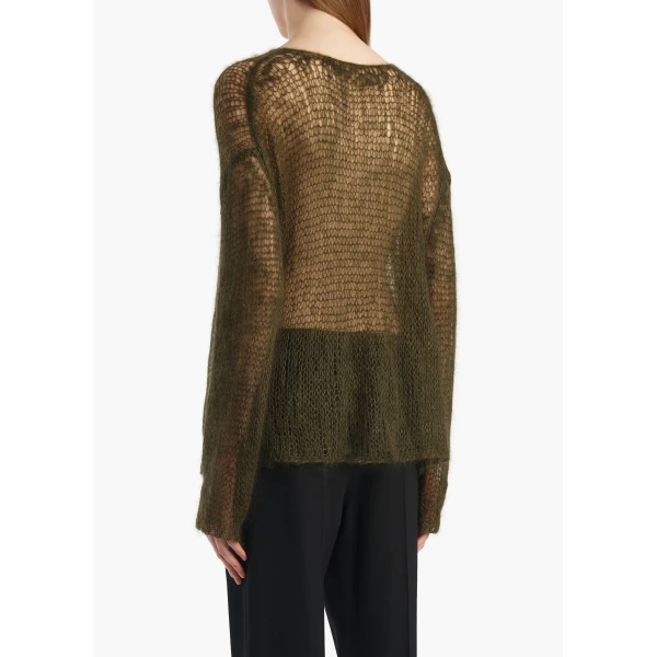 Dark Olive knit