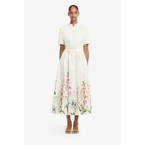 Bianca Short Sleeve Midi Dress