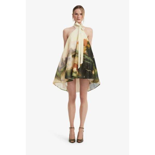 Eloise Halterneck Mini Dress