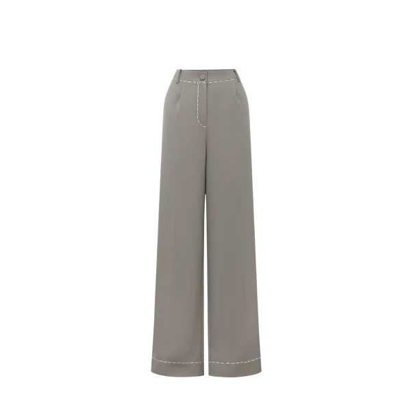Leo Lin Indra Pants in Steel