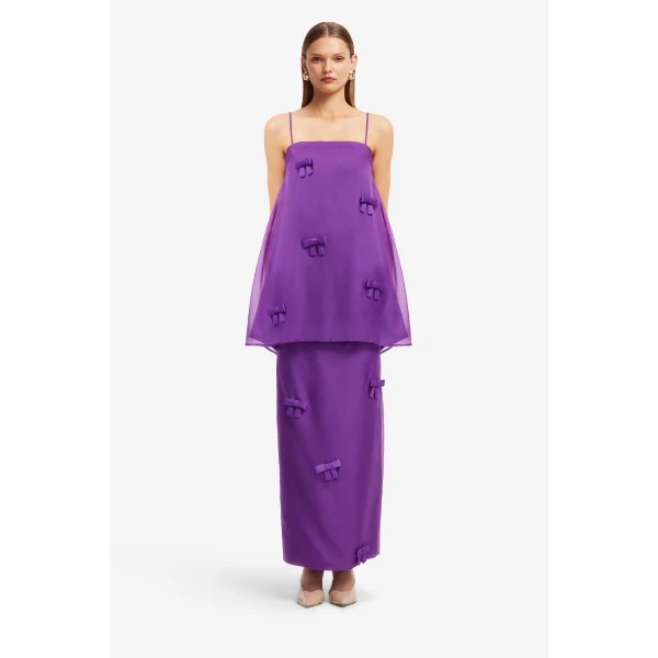 Jing Bow Maxi Skirt