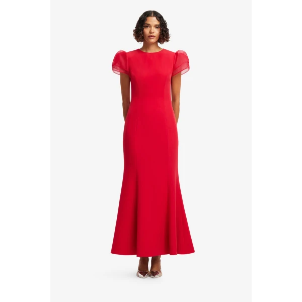 Sofia Puff Sleeve Maxi Dress
