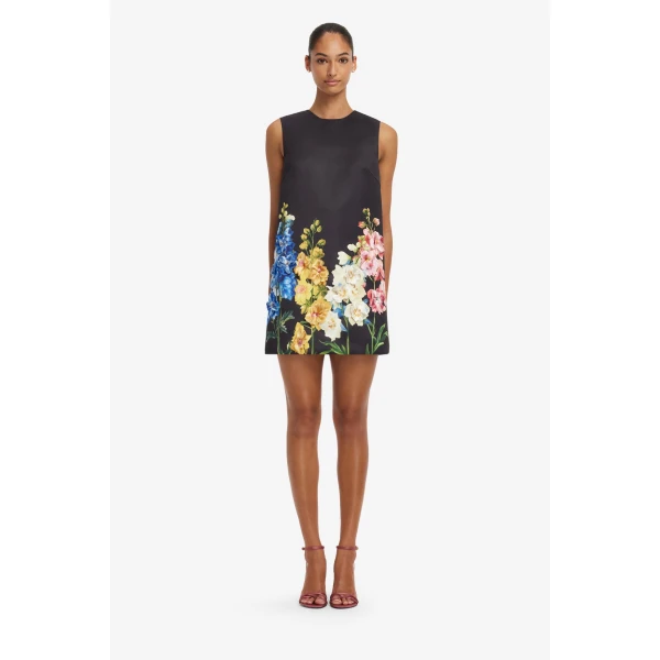 Yvonne Embroidered Mini Dress