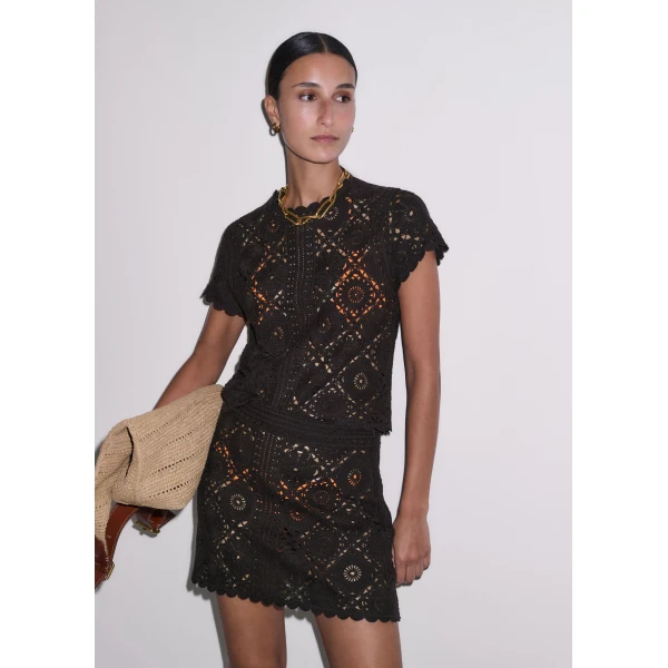 ME+EM ME+EM 2-in-1 Baby Tee in Cocoa Brown - Tops - Intelligent British Fashion at Coveti