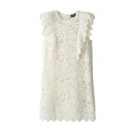 ME+EM ME+EM 2-in-1 Dress in Light Cream - Dresses - Intelligent British Fashion at Coveti