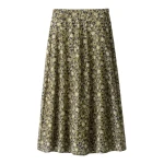 ME+EM ME+EM A-Line Maxi Skirt in Green/Multi - Skirts - Intelligent British Fashion at Coveti