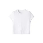 ME+EM ME+EM Baby Tee in Fresh White - Knitwear - Intelligent British Fashion at Coveti