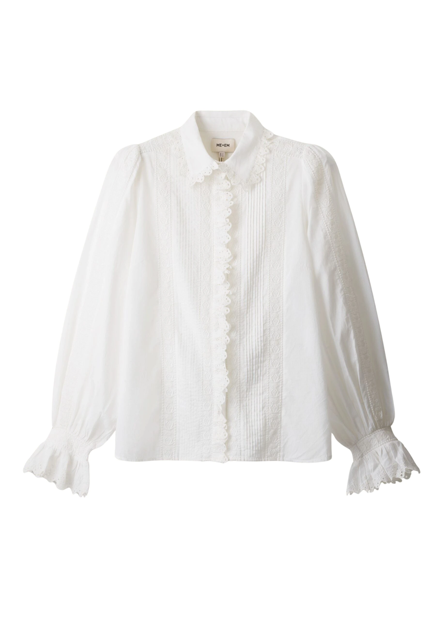 MEEM-MEEM-Broderie-Straight-Blouse-in-Soft-White-Coveti-scaled74377_nobg ME+EM ME+EM Broderie Straight Blouse in Soft White - Tops - Intelligent British Fashion at Coveti