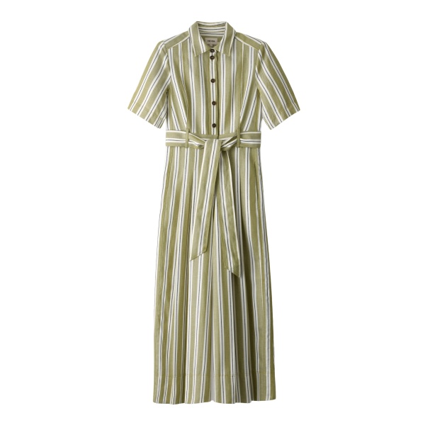 ME+EM ME+EM Crop Wide-Leg Jumpsuit in Olive/Multi - Jumpsuit - Intelligent British Fashion at Coveti