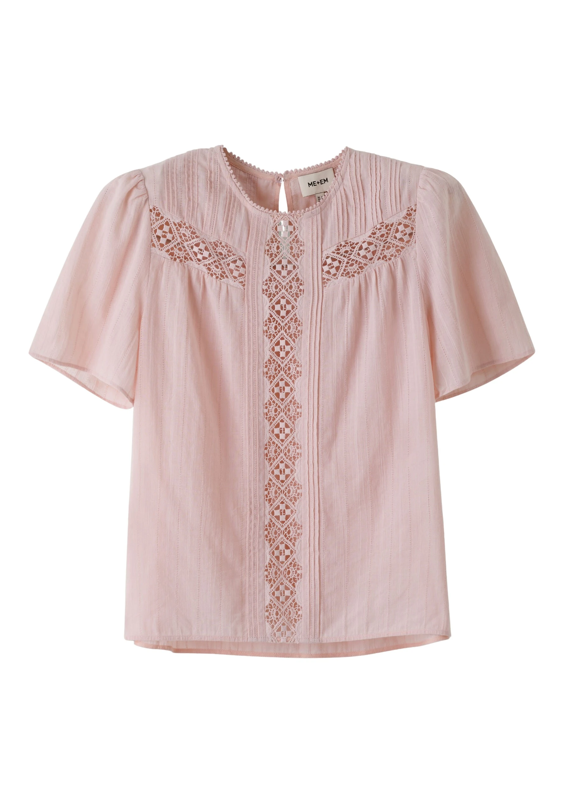 MEEM-MEEM-Embroidered-Cutout-Tee-in-Blush-Pink-Coveti-scaled39311_nobg ME+EM ME+EM Embroidered Cutout Tee in Blush Pink - Tops - Intelligent British Fashion at Coveti