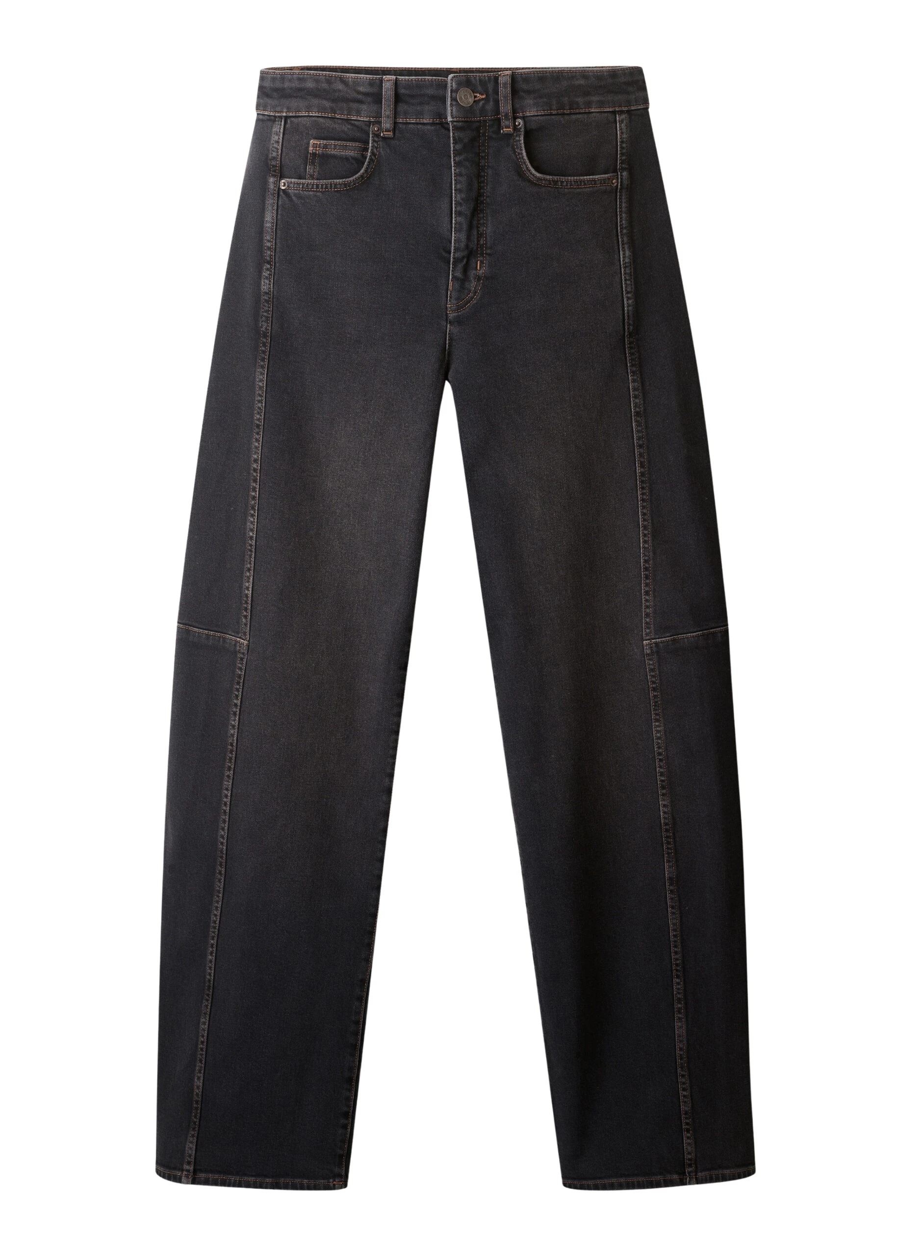MEEM-MEEM-Exaggerated-Taper-Jean-in-Black-Wash-Coveti-scaled36144_nobg ME+EM ME+EM Exaggerated Taper Jean in Black Wash - Pants - Intelligent British Fashion at Coveti