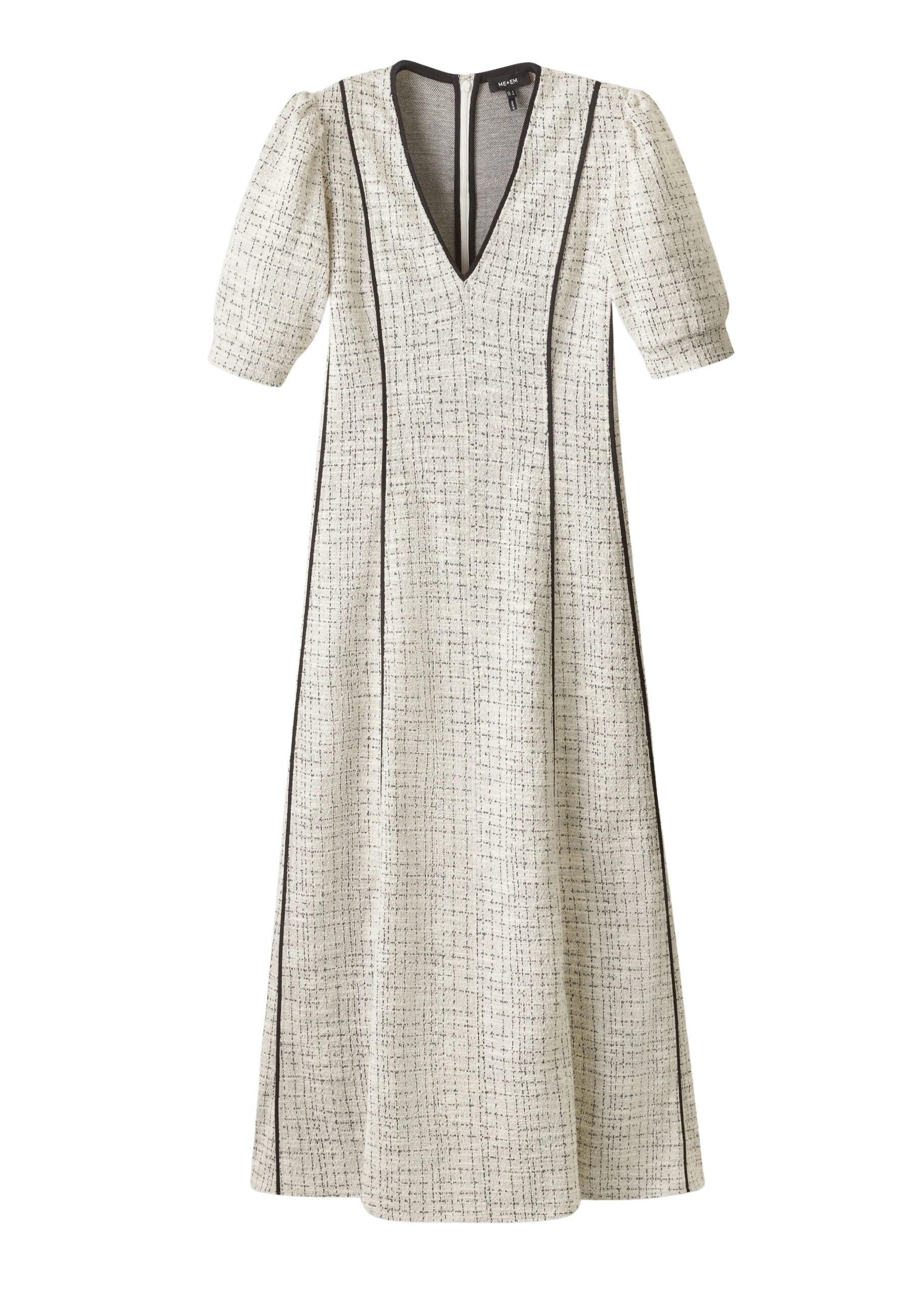 MEEM-MEEM-Fit-Flare-Maxi-Dress-in-Cream-Coveti-scaled72852_nobg ME+EM ME+EM Fit + Flare Maxi Dress in Cream - Dresses - Intelligent British Fashion at Coveti