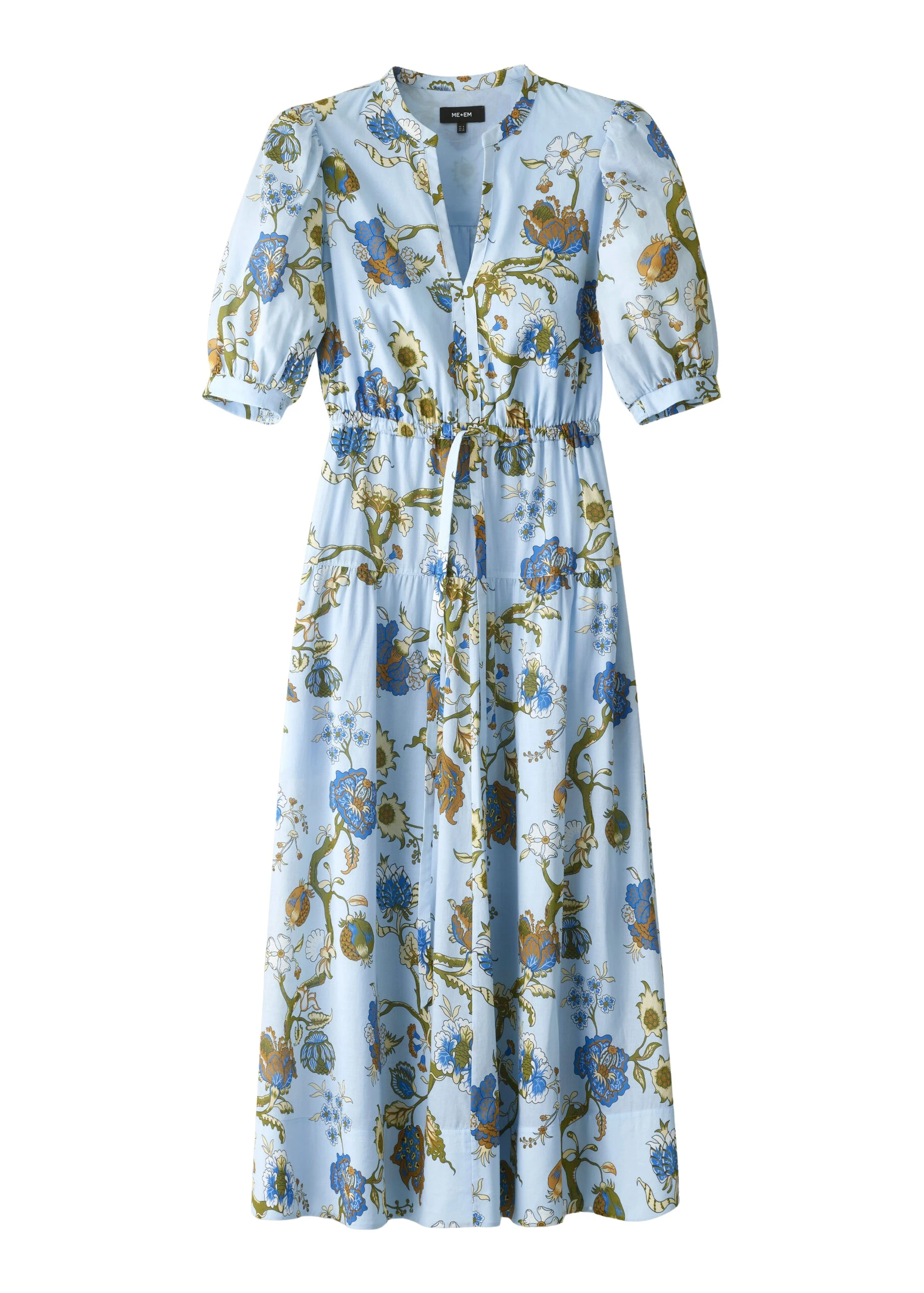 MEEM-MEEM-Fit-Flare-Midi-Dress-in-BlueWhite-Coveti-scaled44590_nobg ME+EM ME+EM Fit + Flare Midi Dress in Blue/White - Dresses - Intelligent British Fashion at Coveti