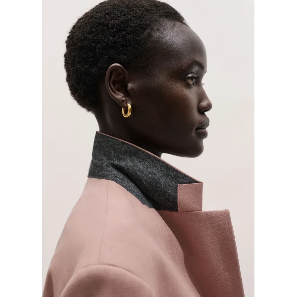 ME+EM ME+EM Icon Oversized Blazer in Blush Pink - Jackets - Intelligent British Fashion at Coveti