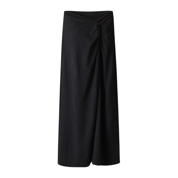 ME+EM ME+EM Knot Detail Maxi Skirt in Black - Skirts - Intelligent British Fashion at Coveti