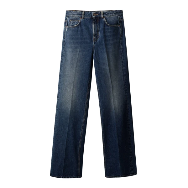 ME+EM ME+EM Leg Elongator Jean in Authentic Dark Wash - Pants - Intelligent British Fashion at Coveti