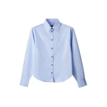 ME+EM ME+EM Perfectly Proportioned Shirt in Pale Blue - Tops - Intelligent British Fashion at Coveti