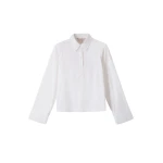 ME+EM ME+EM Raglan Layering Top in Fresh White - Tops - Intelligent British Fashion at Coveti