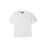 ME+EM ME+EM Relaxed Tee in Bright White - Tops - Intelligent British Fashion at Coveti