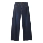 ME+EM ME+EM Ultimate Wide-Leg Jean in Rinse Wash - Pants - Intelligent British Fashion at Coveti