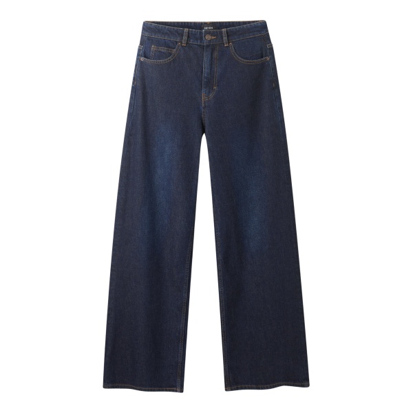 ME+EM ME+EM Ultimate Wide-Leg Jean in Rinse Wash - Pants - Intelligent British Fashion at Coveti