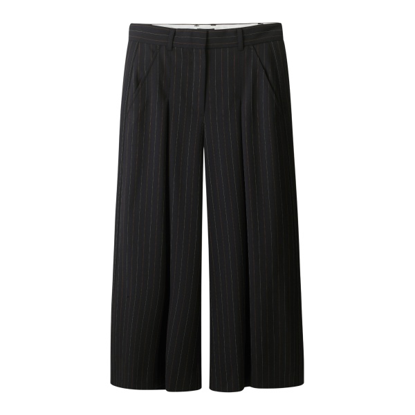 ME+EM ME+EM Very Wide Culotte in Black - Pants - Intelligent British Fashion at Coveti