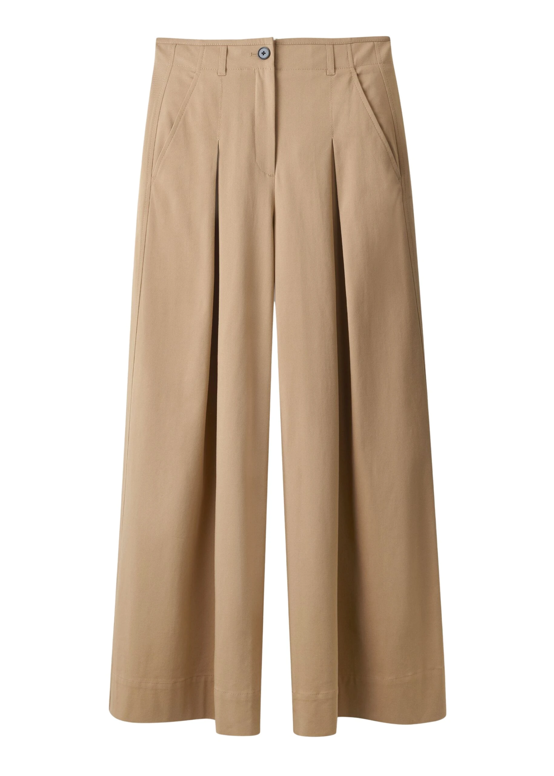MEEM-MEEM-Very-Wide-Leg-Trouser-in-Light-Caramel-Coveti-scaled77424_nobg ME+EM ME+EM Very Wide-Leg Trouser in Light Caramel - Pants - Intelligent British Fashion at Coveti