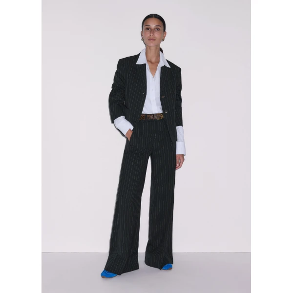 ME+EM ME+EM Wide-Leg Trouser in Black - Pants - Intelligent British Fashion at Coveti