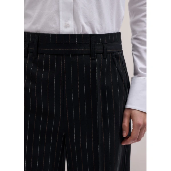 ME+EM ME+EM Wide-Leg Trouser in Black - Pants - Intelligent British Fashion at Coveti