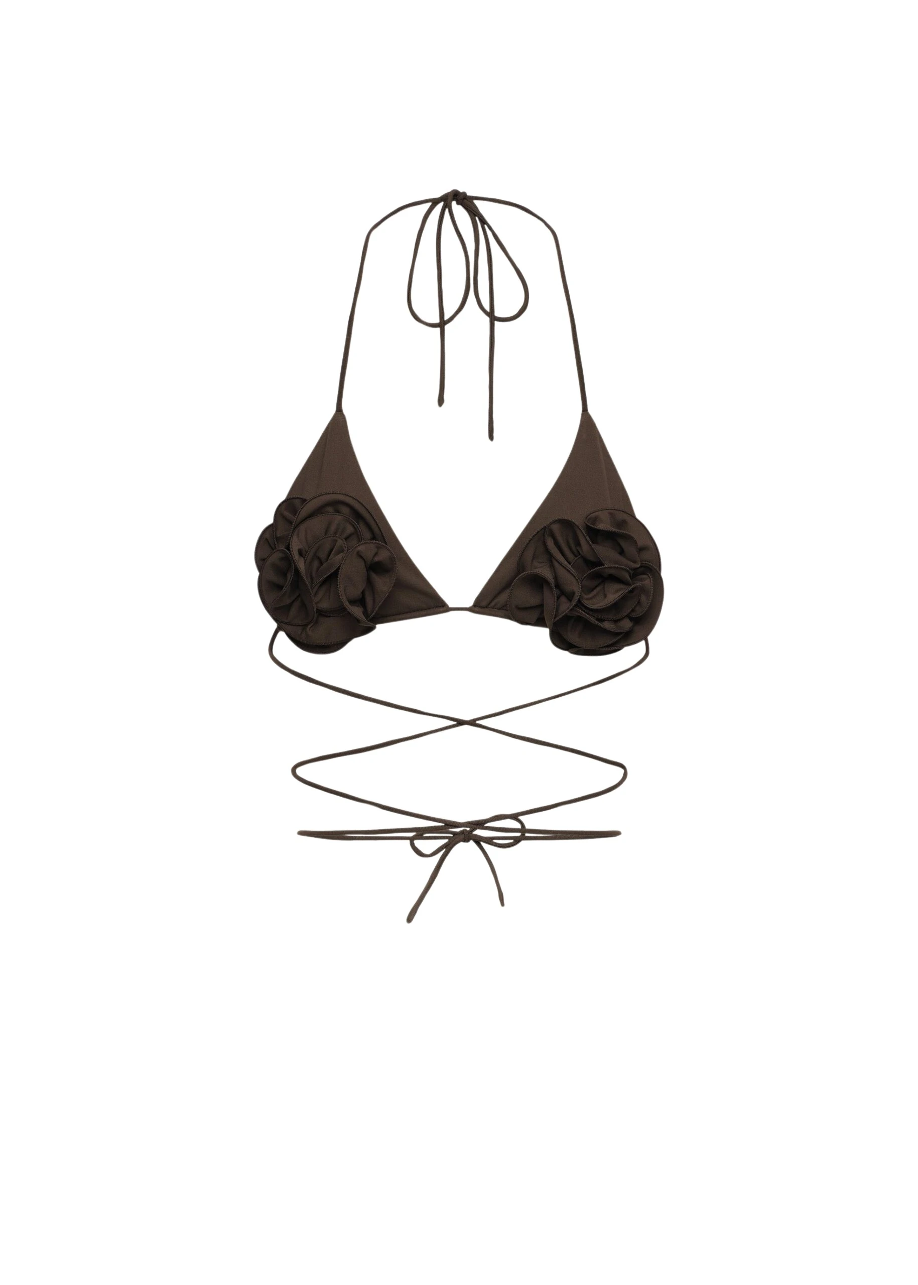 Magda-Butrym-Floral-strappy-triangle-bikini-top-in-brown-scaled20460_nobg Magda Butrym Floral strappy triangle bikini top in brown