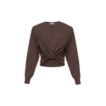 Magda Butrym Knotted longsleeve in brown