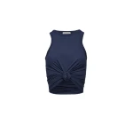 Magda Butrym Knotted tank top in navy