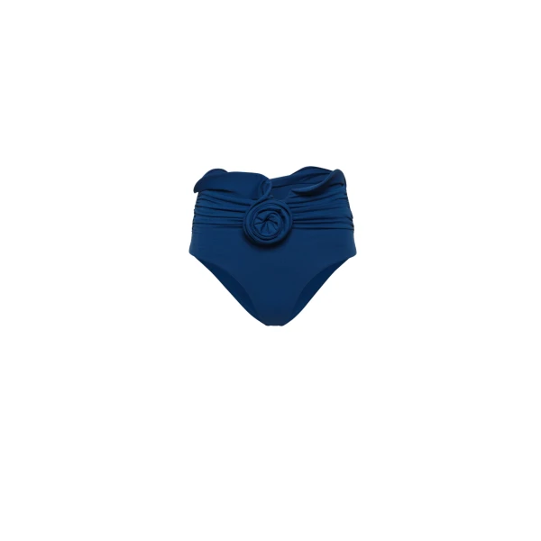 Magda Butrym Sculpted waist swim bottom in blue