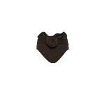 Magda Butrym Sculpted waist swim bottom in brown