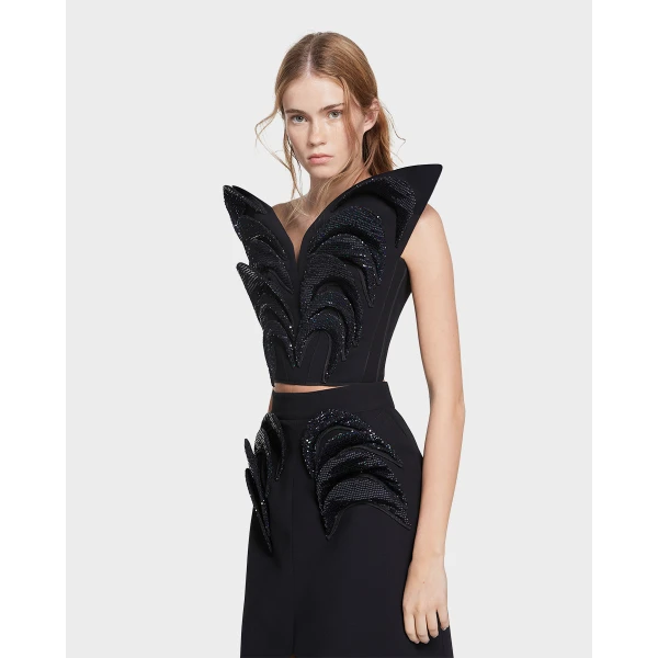 Maticevski - Maticevski Tops - Sculptural Evening Wear - Shop at Coveti