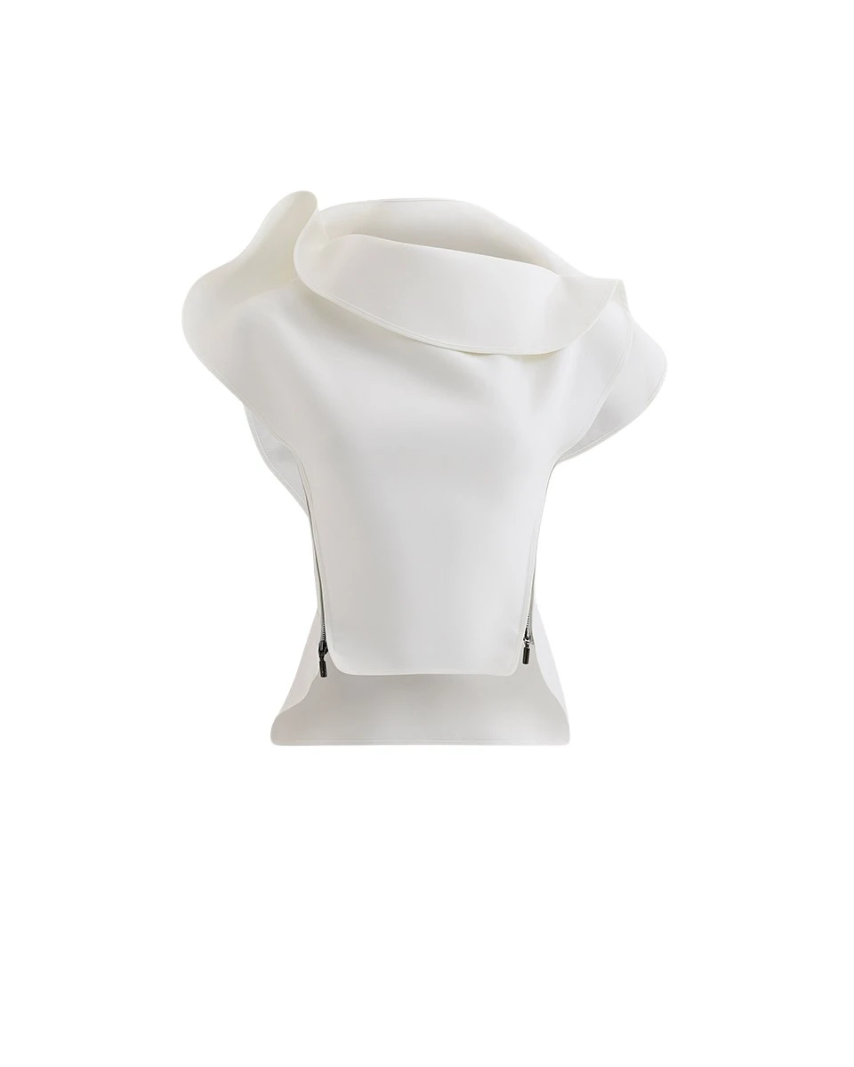 Maticevski-Whirl-Top34805_nobg Maticevski - Maticevski Tops - Sculptural Evening Wear - Shop at Coveti