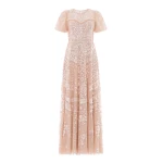 Needle & Thread Anais Sequin Short Sleeve Gown